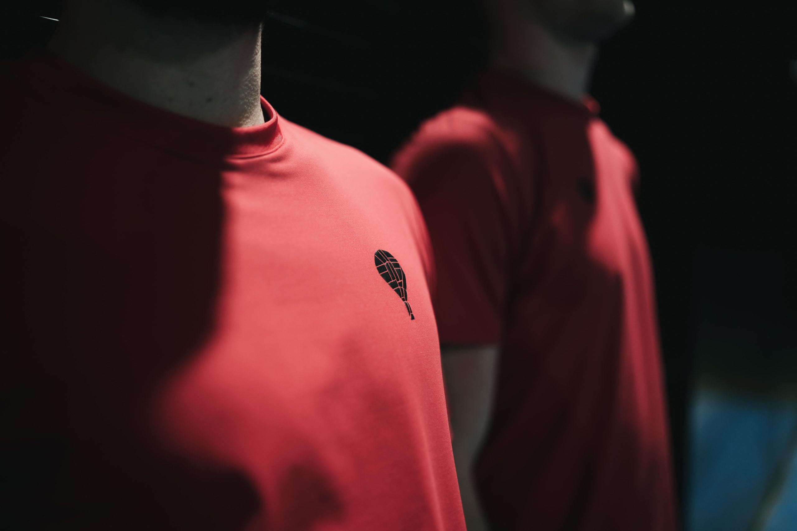 Racket Shirt Red | Left Player - Afbeelding 3