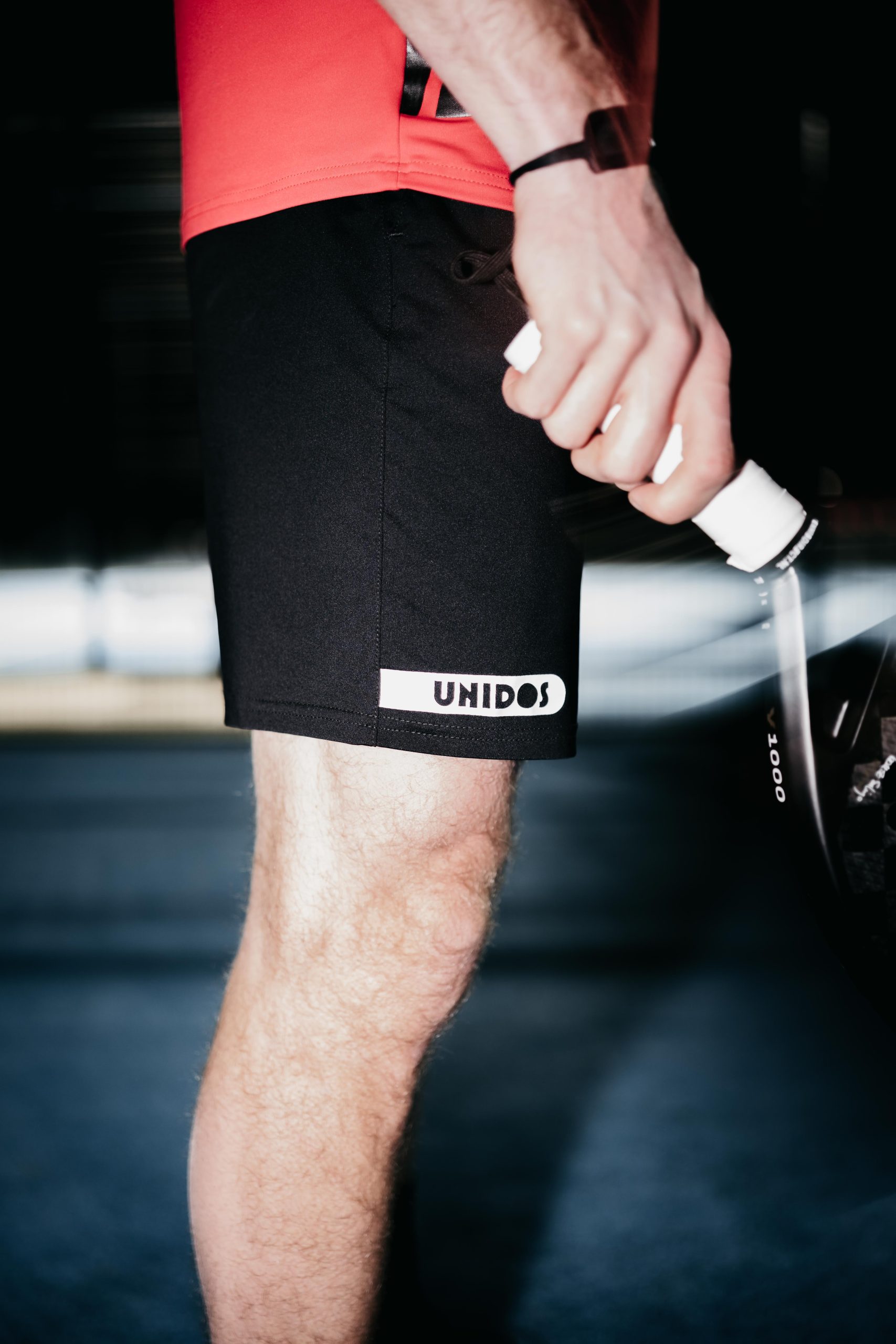 Unidos Team Combo | 2 White & Red Print Shorts - Image 4
