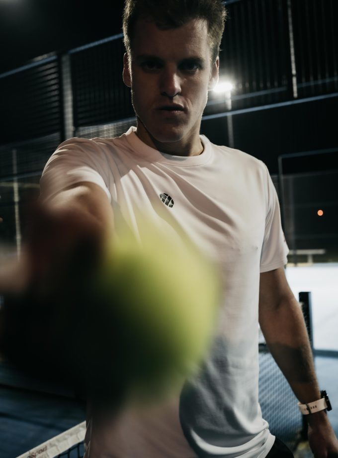 Ball & Racket Team Combo | 2 White Shirts