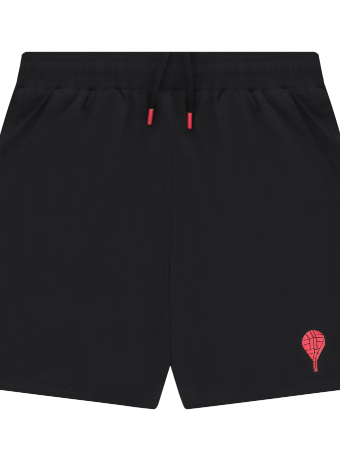 Ball & Racket Team Combo | 2 Red Print Shorts