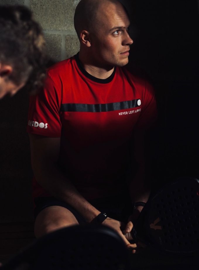 Never Left Alone Shirt Red | Left Player