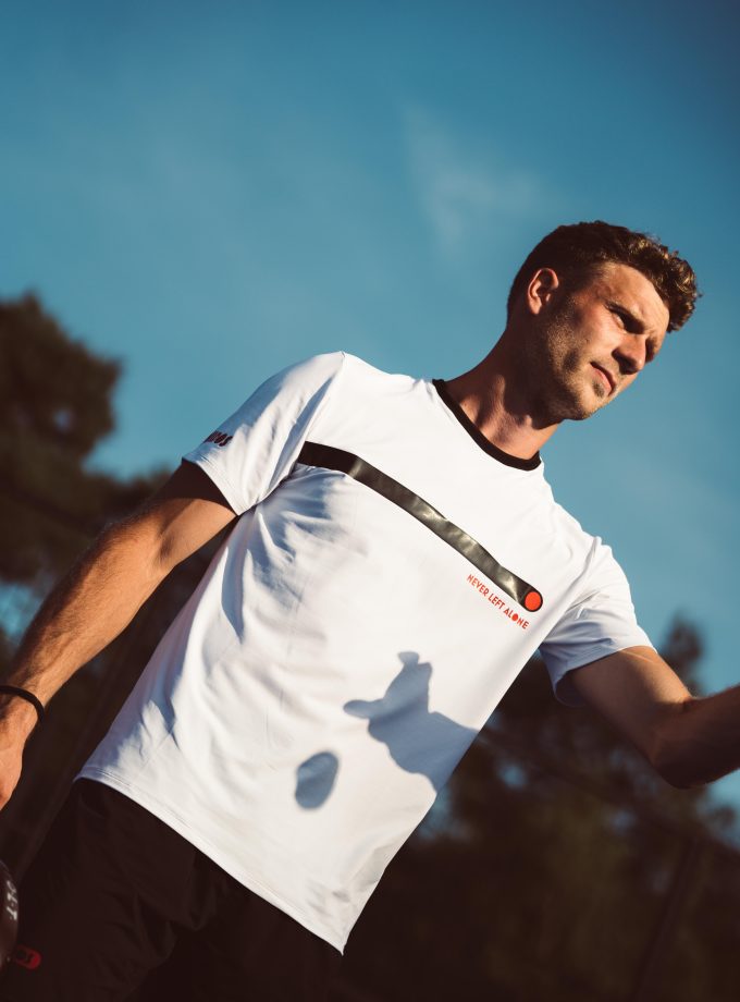 Never Left Alone Shirt White | Left Player