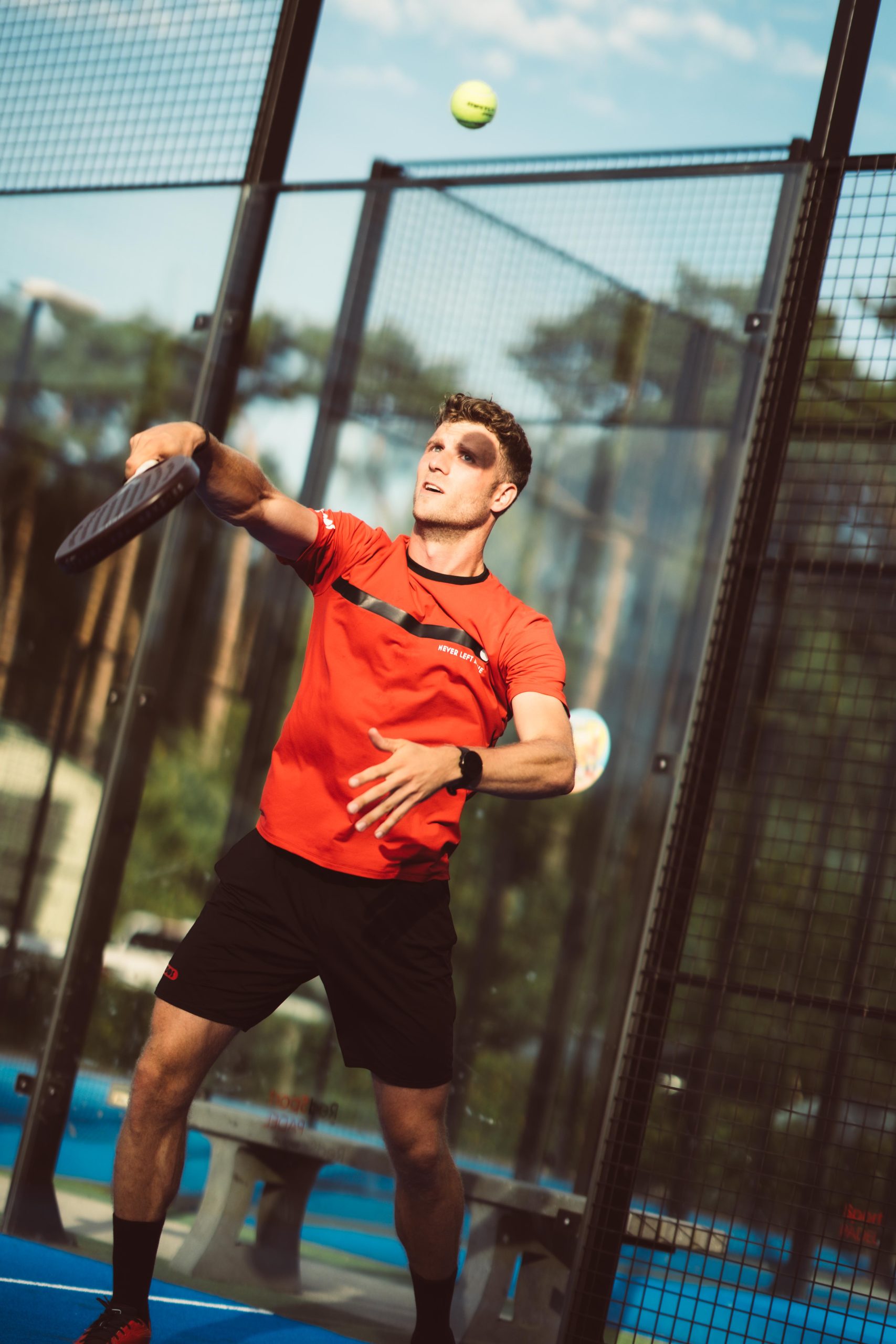 Never Left Alone Shirt Red | Left Player - Image 4