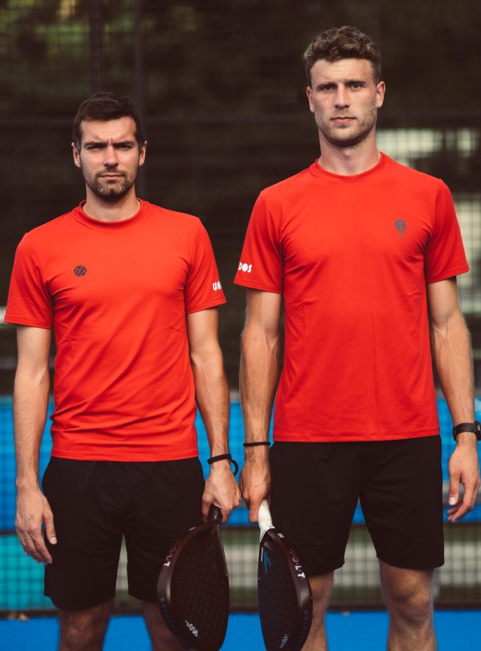 Racket Shirt Red | Left Player