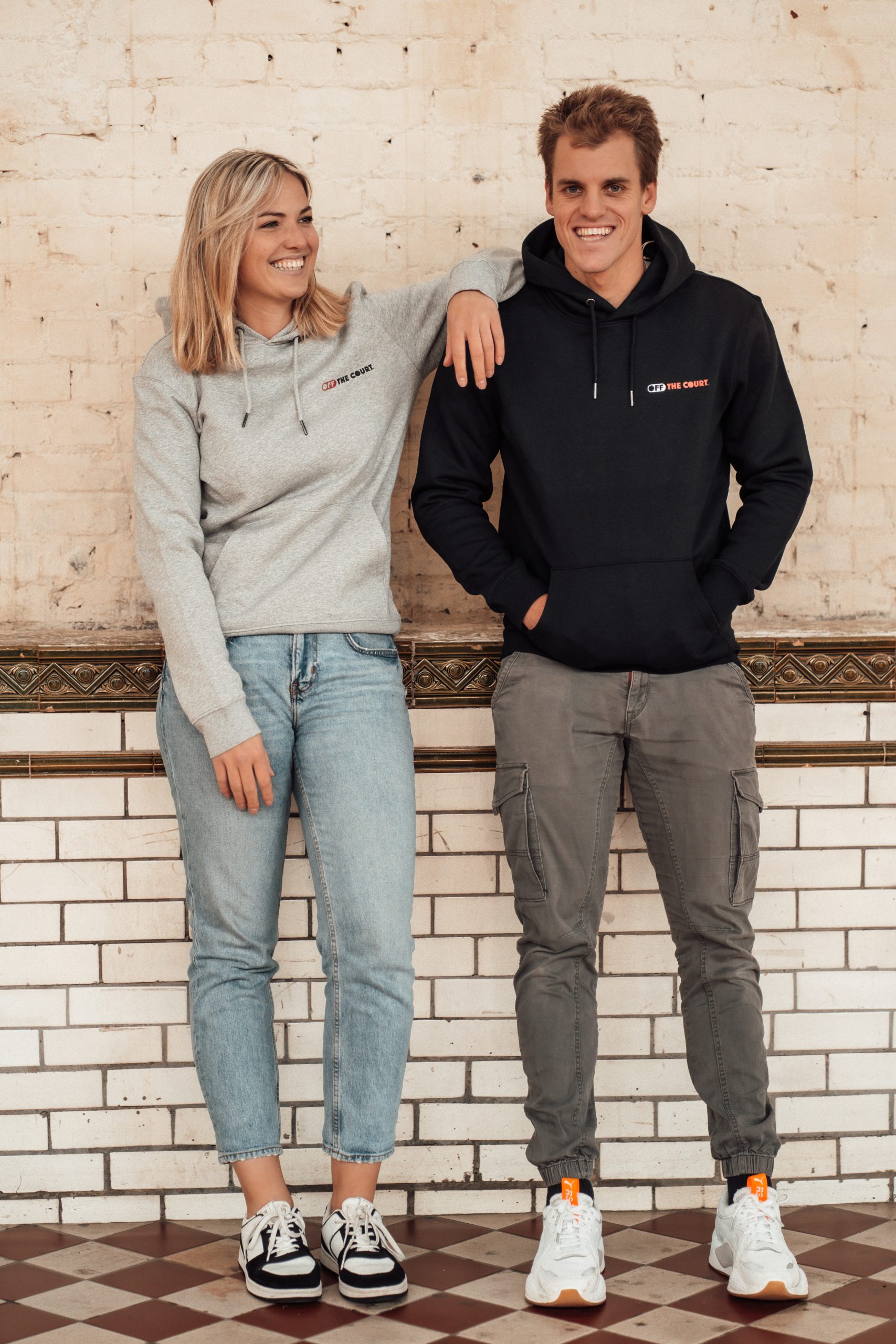 Off The Court Hoodie Grey - Afbeelding 2