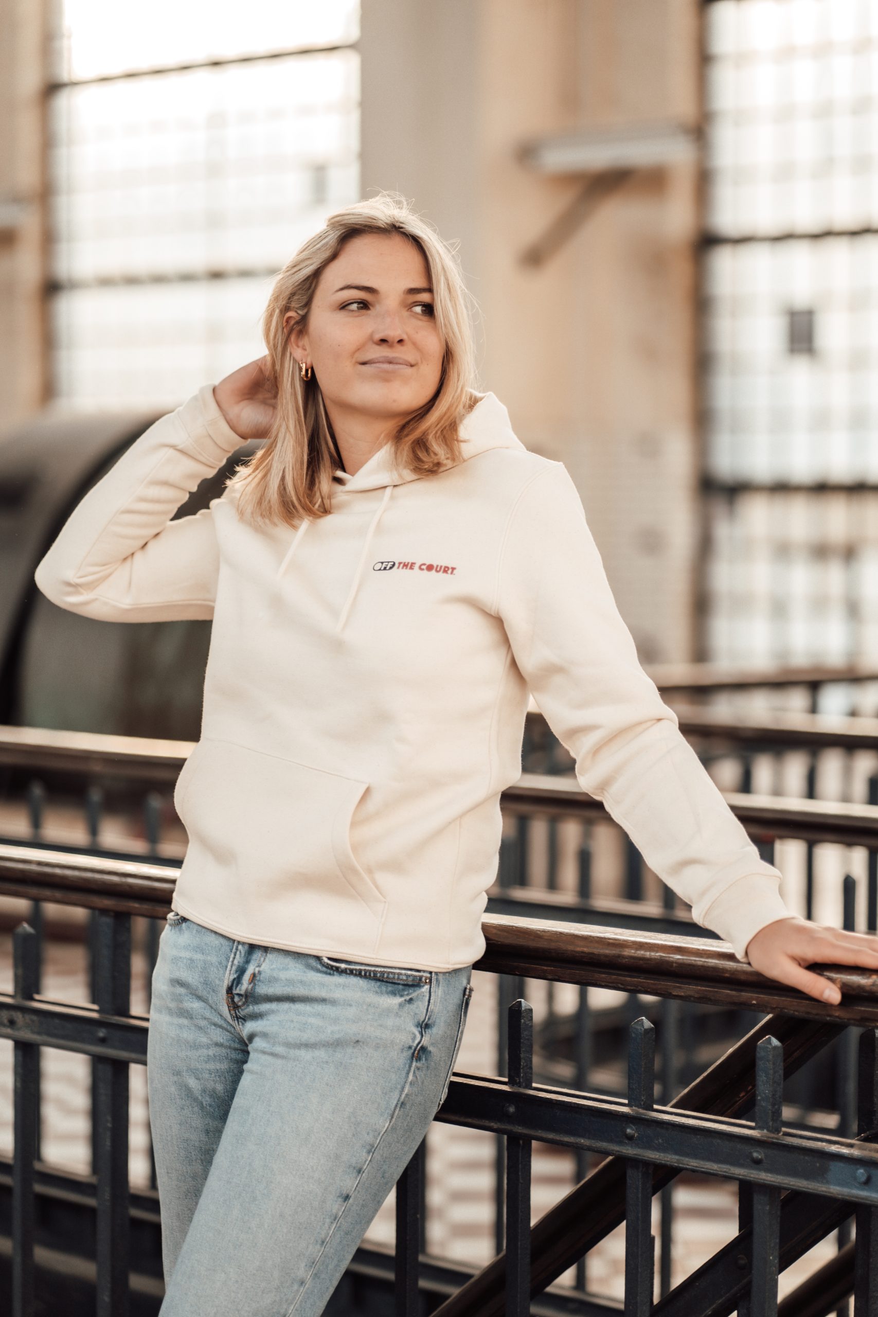 Off The Court Hoodie White - Afbeelding 4