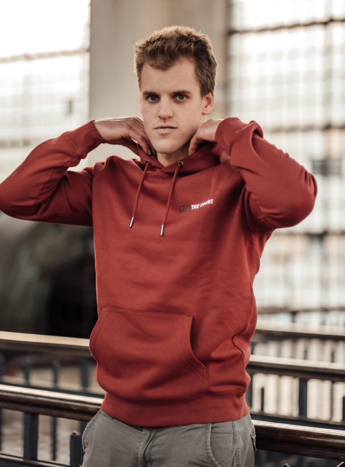 Off The Court Hoodie Red