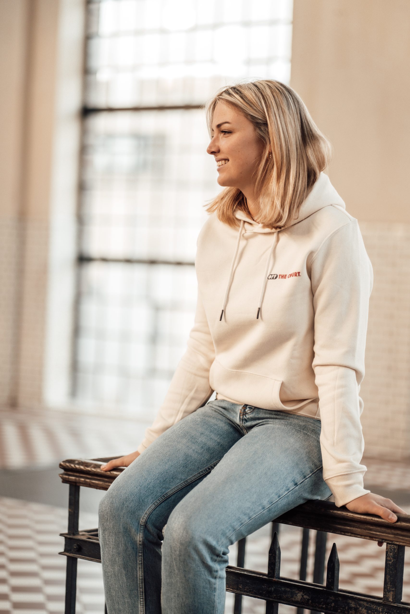 Off The Court Hoodie White - Afbeelding 3