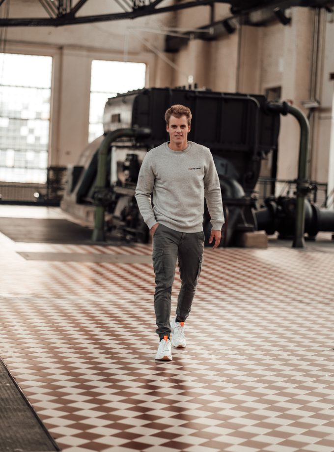 Off The Court Sweater Grey