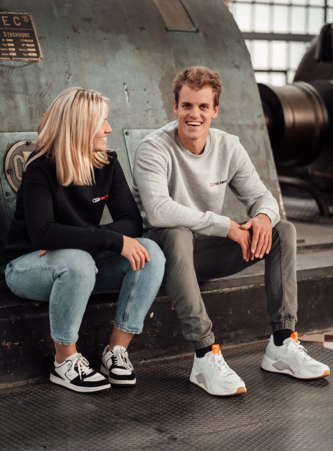 Off The Court Sweater Grey