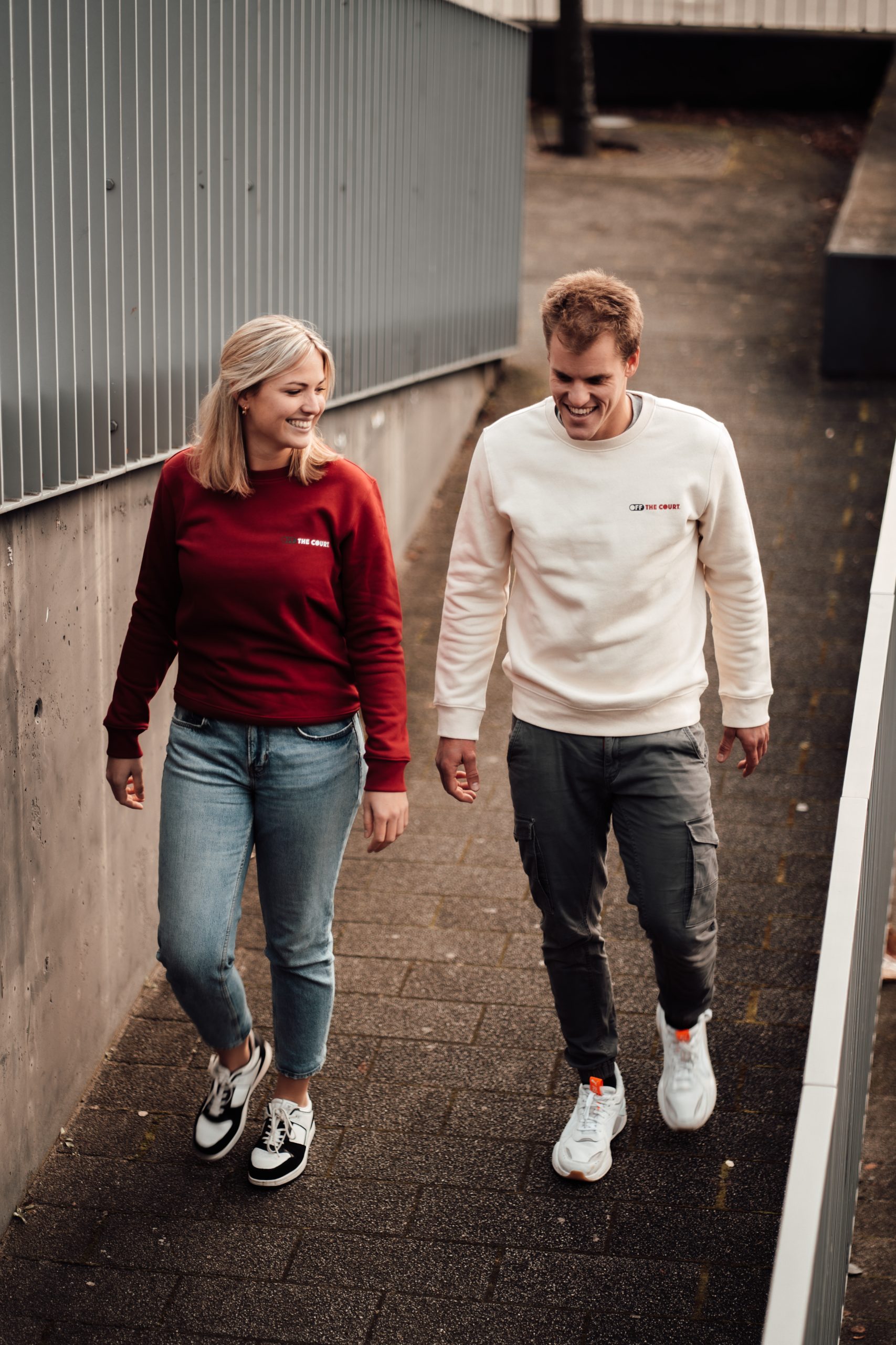 Off The Court Sweater Red - Afbeelding 2