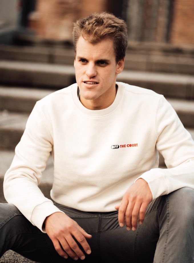 Off The Court Sweater White