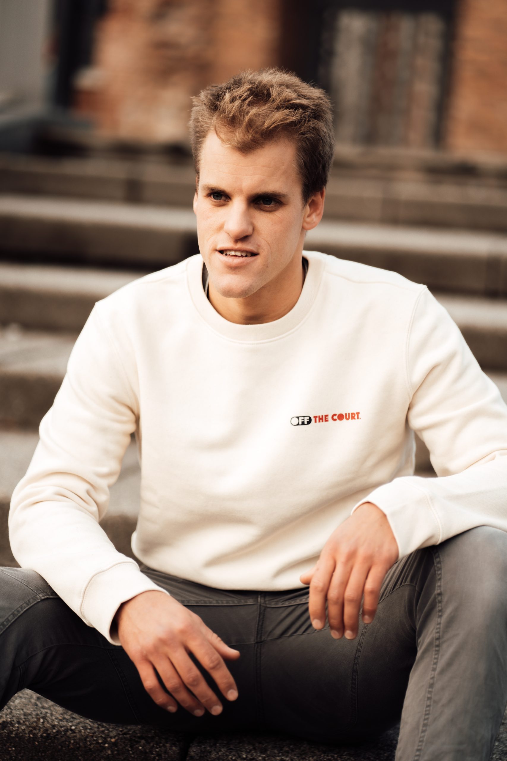 Off The Court Sweater White - Afbeelding 3