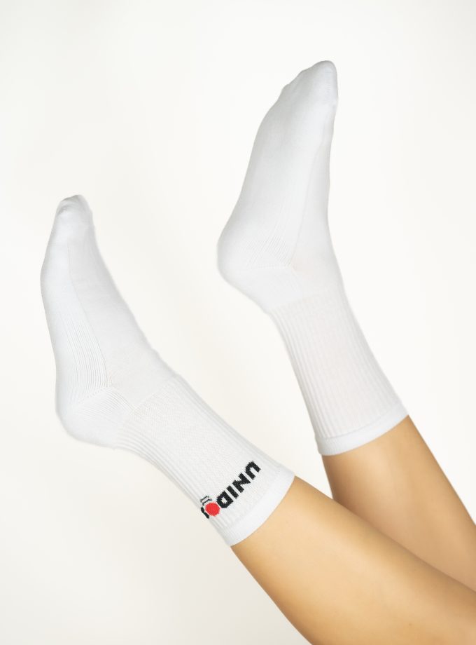 Bounce Socks White
