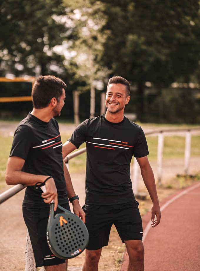 Striped Team Combo | 2 Black Shirts