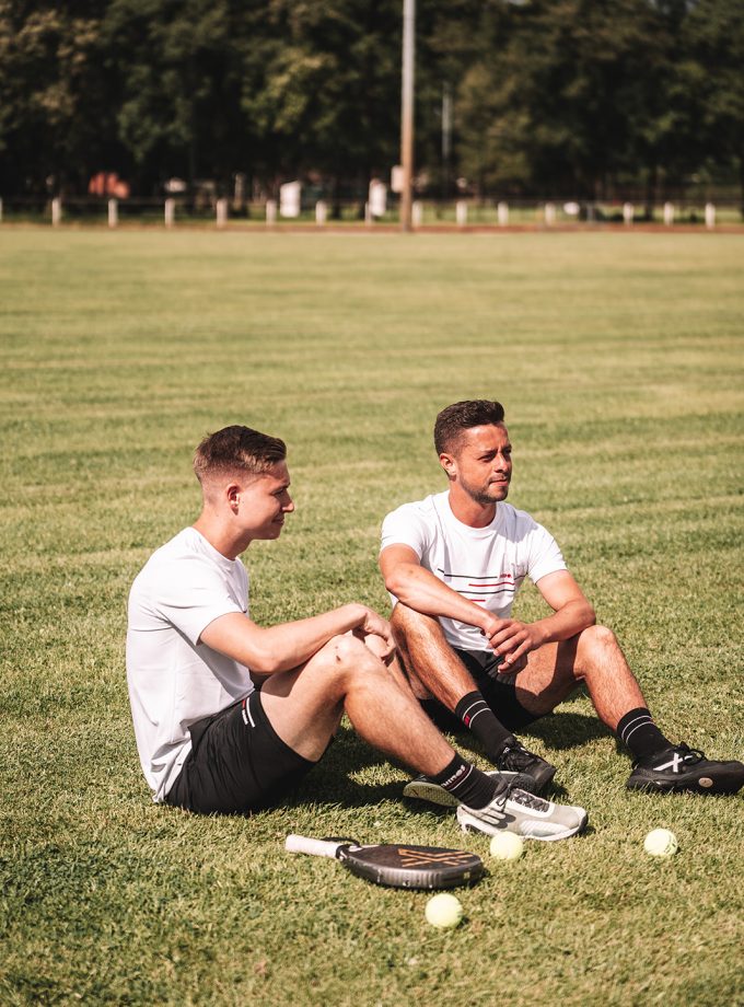 Striped Shirt White | Left Player