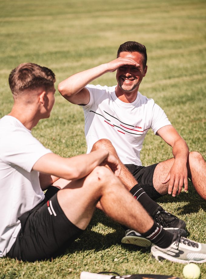 Striped Team Combo | 2 White Shirts
