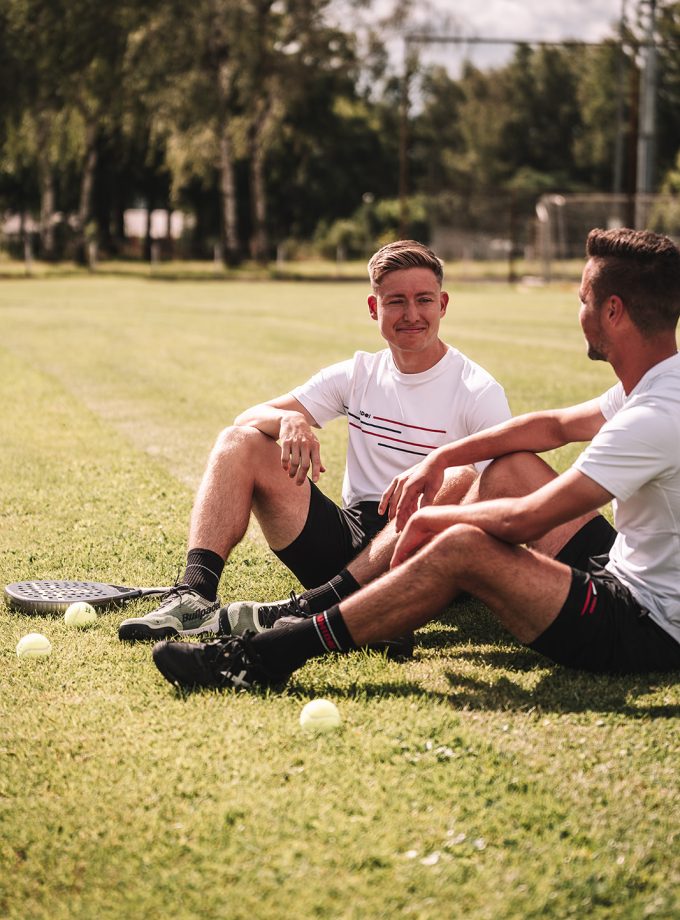 Striped Team Combo | 2 White Shirts