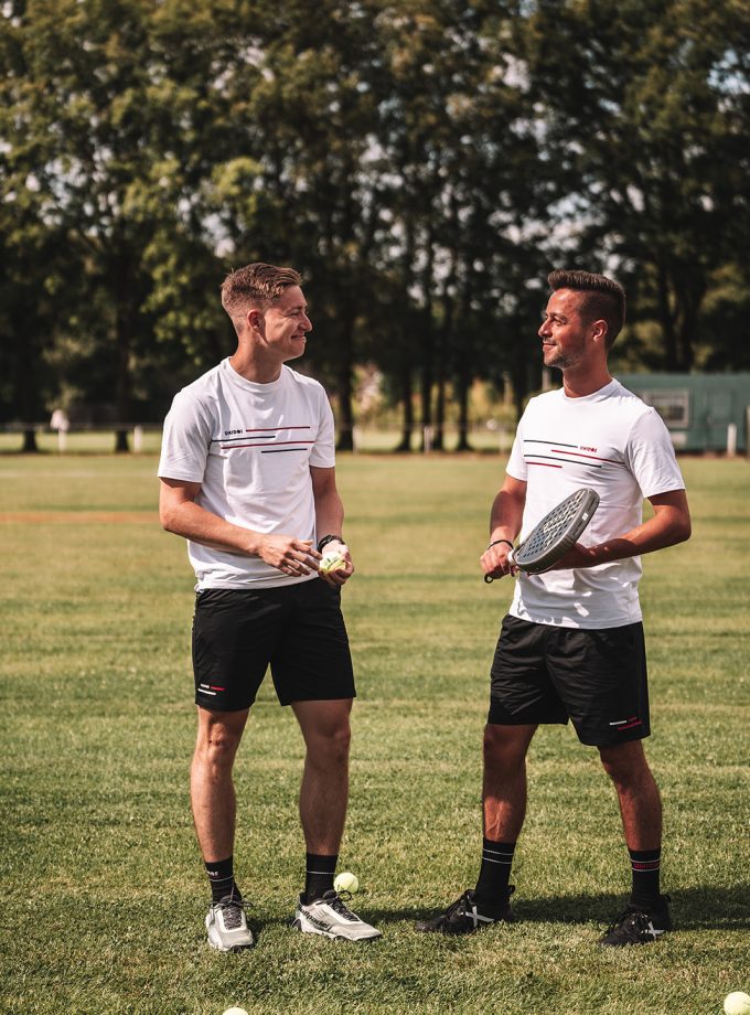 Striped Team Combo | 2 White Shirts