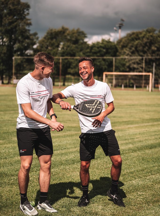 Striped Team Combo | 2 White Shirts