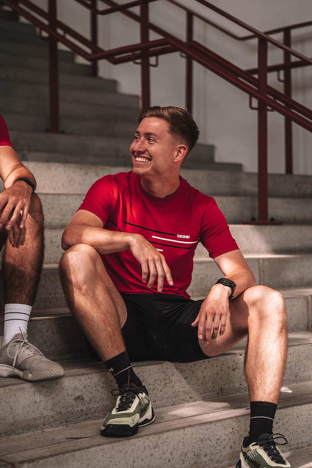 Striped Shirt Red | Left Player - Image 3