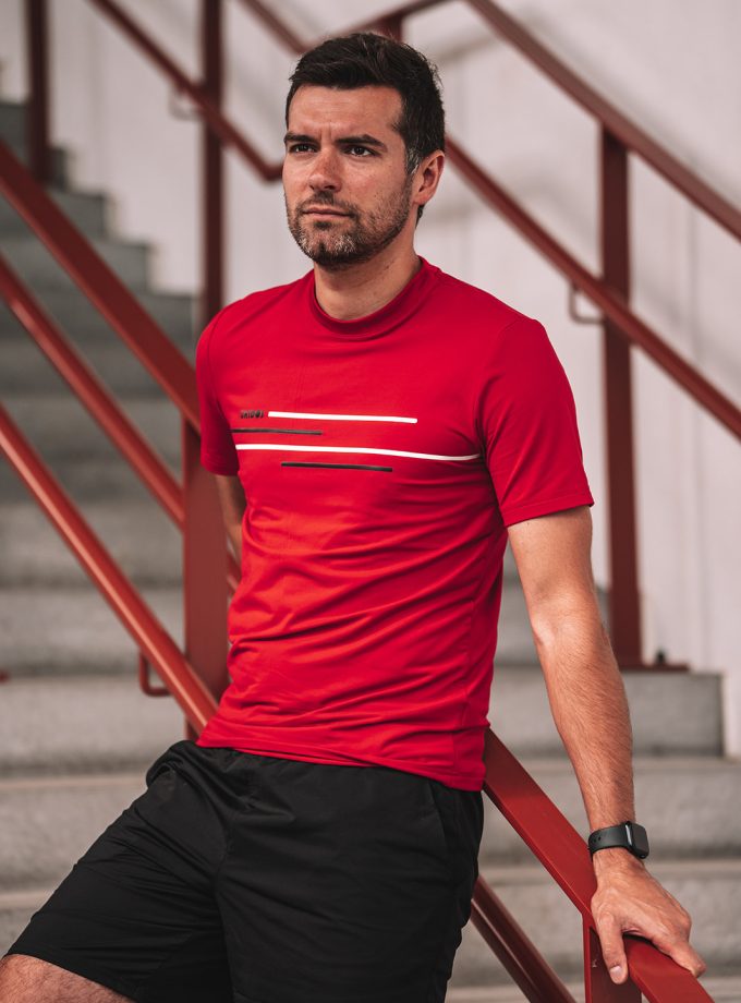 Striped Shirt Red | Right Player