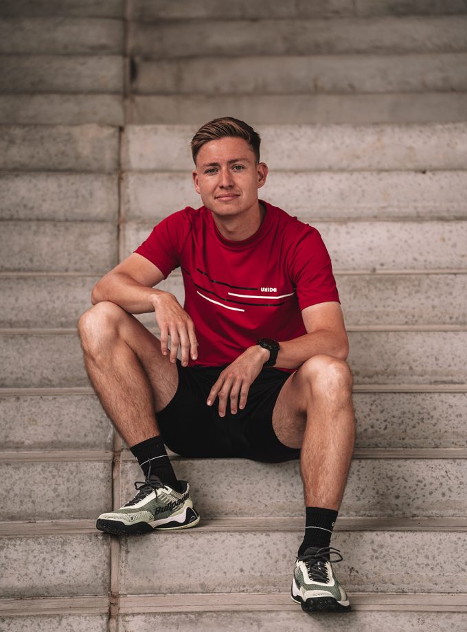 Striped Shirt Red | Left Player