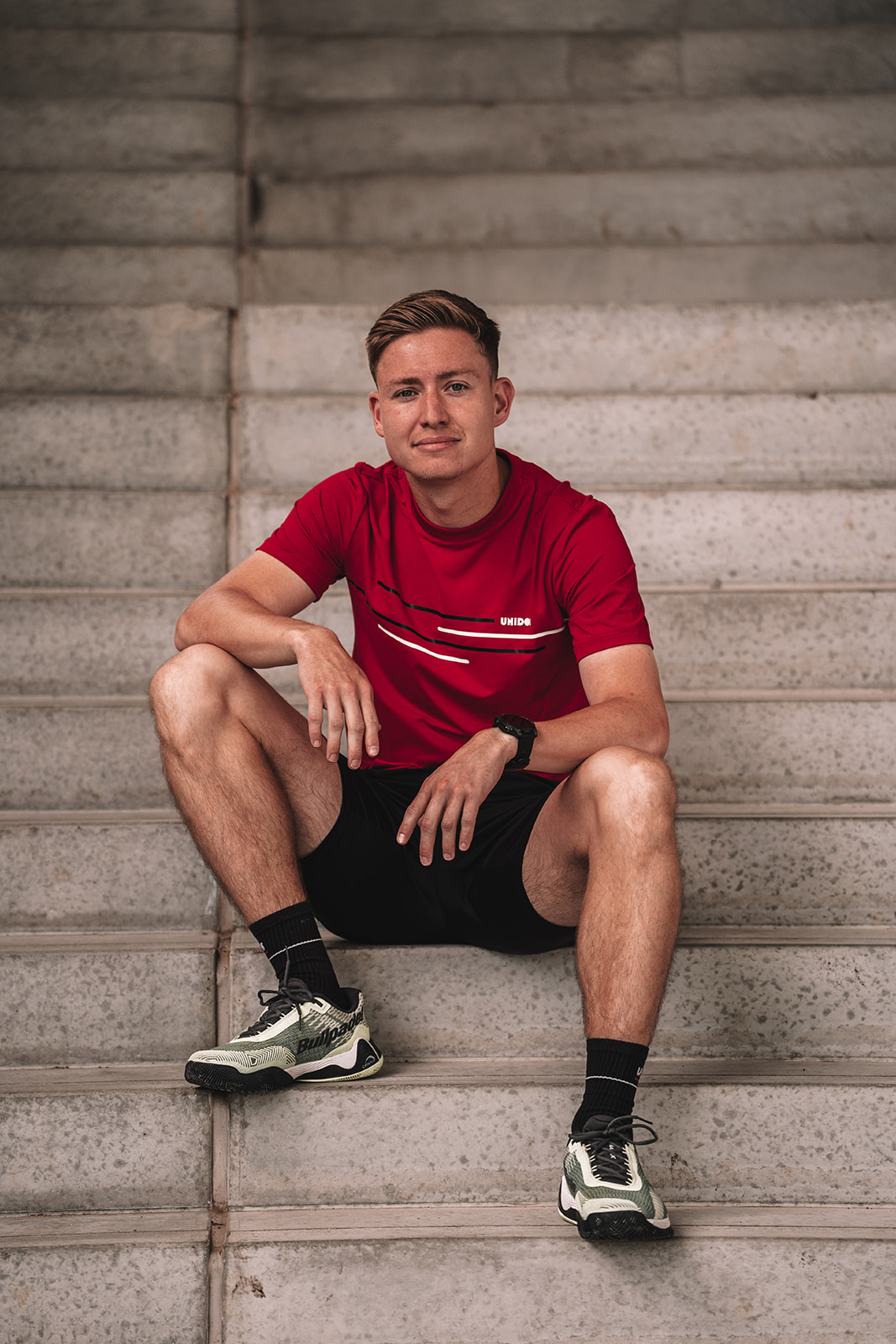 Striped Shirt Red | Left Player - Image 2